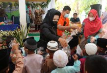 Dukung PAUD HI, Bupati dan Bunda PAUD Rohul Lakukan Kunjungan ke TK Negeri Pembina