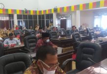 Rapat Paripurna Awal Tahun, DPRD Rohul Bahas Kegiatan Masa Persidangan ke Satu Tahun 2021