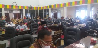Rapat Paripurna Awal Tahun, DPRD Rohul Bahas Kegiatan Masa Persidangan ke Satu Tahun 2021