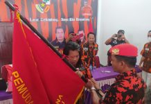Lantik Hermanto Situmorang Sebagai Dakoti MPC PP Rohul, Berikut Harapan Syahmadi Malau