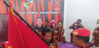 Lantik Hermanto Situmorang Sebagai Dakoti MPC PP Rohul, Berikut Harapan Syahmadi Malau