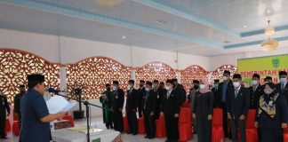 35 Pejabat Fungsional Ahli Muda Resmi Dilantik Bupati Rohul di Penghujung Tahun