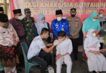 Vaksinasi Covid-19 Bagi Anak-Anak, Berikut Ungkapan Bupati Rohul