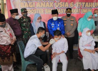 Vaksinasi Covid-19 Bagi Anak-Anak, Berikut Ungkapan Bupati Rohul