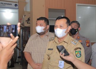 Cegah Penyebaran Covid-19 Varian Omicron, Pemkab Rohul Tingkatkan Vaksinasi dan Operasi Yustisi