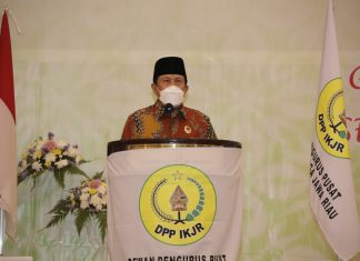 Terpilih Kembali, H Sukiman Dilantik Sebagai Ketum DPP IKJR Periode 2021-2026