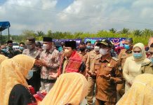 Hadiri Syukuran Kades Batang Kumu, Bupati Sukiman : Semoga Amanah