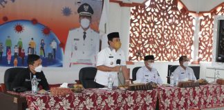 Serius Tangani Covid-19, Bupati Undang Lurah dan Kades Se Rohul
