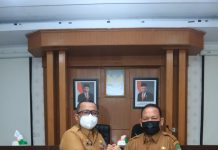 Gelar Sertijab, M Zaki Harap Kepala Bappeda Rohul Baru Dapat Ciptakan Team Work