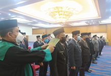 Berikut Data Pejabat Eselon II, III dan IV Yang Dilantik Bupati Sukiman