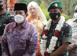 Bupati Rohul Ucapkan Salam Perpisahan Kepada Brigjen TNI M.Syech Ismed, SE, M.Han
