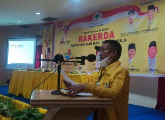 Melalui Rakerda, Partai Golkar Rohul Deklarasi Dukung Airlangga Hartarto Calon Presiden RI