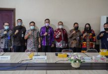 Wujudkan Pemerintahan Berbasis Teknologi, Diskominfo Rohul Lakukan Penandatanganan Kerjasama Aplikasi E-Office