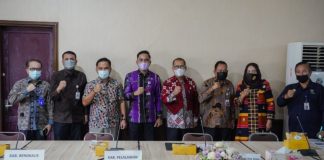 Wujudkan Pemerintahan Berbasis Teknologi, Diskominfo Rohul Lakukan Penandatanganan Kerjasama Aplikasi E-Office