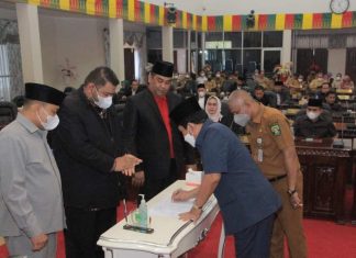 Bahas Tiga Ranperda, DPRD Rohul Sahkan Menjadi Perda Rokan Hulu