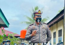 Melalui Police Goes to School, Kasat Lantas Polres Rohul Harap Siswa Lebih Patuh Berlalulintas