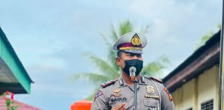Melalui Police Goes to School, Kasat Lantas Polres Rohul Harap Siswa Lebih Patuh Berlalulintas