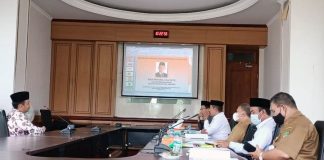 Belasan Peserta Calon Pimpinan Baznas Rohul Ikuti Tes Wawancara