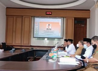 Belasan Peserta Calon Pimpinan Baznas Rohul Ikuti Tes Wawancara
