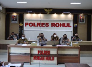 Kapolres Rohul : Kedepan Kita Perketat Deteksi Pelaku Perjalanan Dari Luar Rohul dan Riau
