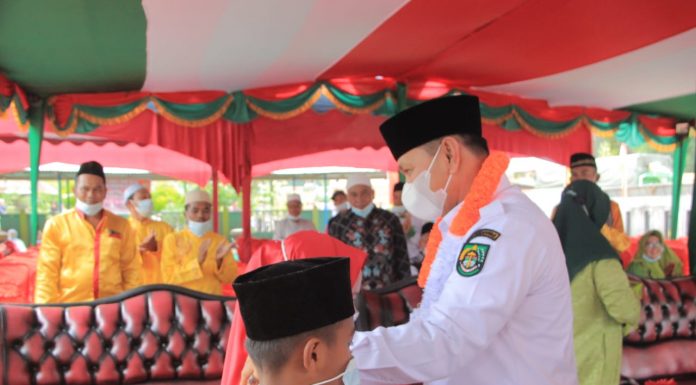 Wabup Rohul Buka MTQ ke-3 Tingkat Desa Sungai Kumango