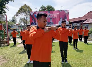 GIAT PRAMUKA WBP LAPAS PASIR PENGARAIAN, KUATKAN CINTA AKAN TANAH AIR
