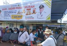 Minyak Goreng Langka, Pemerintah Kecamatan Kepenuhan Gelar Pasar Murah