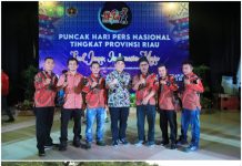 Menindaklanjuti HPN Riau di Siak,, Drs Syofwan : Kita Siap Jadi Tuan Rumah Puncak HPN dan HUT PWI Kedepan
