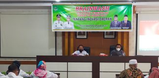 Buka Brainwash PP No 38 Tahun 2017, Kepala Bappeda Rohul Singgung Inovasi Untuk Membangkitkan Rokan Hulu Lebih Maju