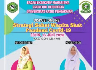 BEMPS DIII Kebidanan UPP Gelar Webinar, Rahmi Fitria : Pentingnya Menjaga Kesehatan Ditengah Pandemi