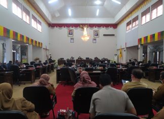 Gelar Paripurna Pergantian AKD DPRD Rohul, Berikut Data Pimpinan Terpilih