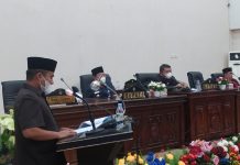 Hadiri Rapat Paripurna, Berikut Ranperda Yang Dibahas Oleh Pemkab dan DPRD Rohul