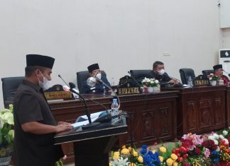 Hadiri Rapat Paripurna, Berikut Ranperda Yang Dibahas Oleh Pemkab dan DPRD Rohul