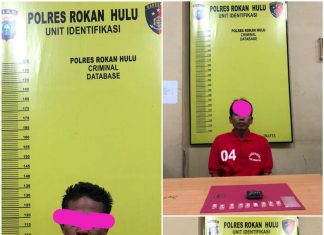 Dalam Operasi Tertib Ramadan Lancang Kuning 2022, Polres Rohul Ringkus 3 Pemilik Sabu