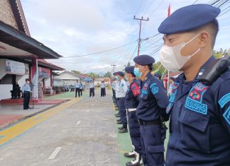 Lapas Pasir Pengaraian Gelar Apel Siaga Keamanan Internal
