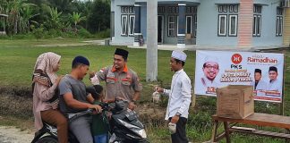 4.650 Takjil Gratis Dibagikan Serentak Oleh DPD PKS Rohul