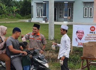4.650 Takjil Gratis Dibagikan Serentak Oleh DPD PKS Rohul