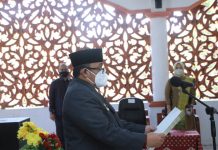 M Zaki Dilantik Sebagai Sekda Pemerintah Kabupaten Rokan Hulu