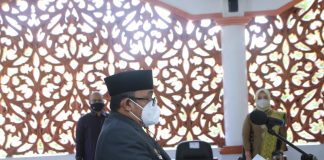 M Zaki Dilantik Sebagai Sekda Pemerintah Kabupaten Rokan Hulu