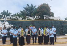 Peringati HBP ke -58, Kalapas Pasir Pengaraian dan Jajaran Sambangi Benteng 7 Lapis