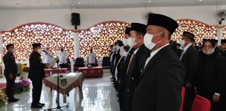 Bupati Sukiman Lantik 156 Kepala Sekolah Tingkat SMP, SD dan TK se Kabupaten Rokan Hulu