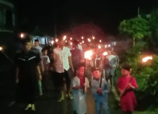 Meriahnya Hari Raya Idul Fitri di Dusun Muara Musu
