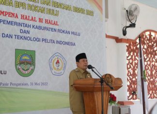 Bupati Sukiman Puji Perumda BPR Rohul, Rencanakan BPR Jadi Bank Syariah
