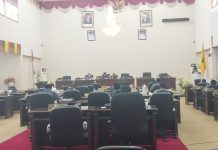 DPRD Rohul Gelar Rapat Paripurna, Kursi Kosong Dimana-mana