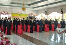 47 Pejabat Eselon III dan IV Dilingkungan Pemkab Rohul Dilantik dan Diambil Sumpah