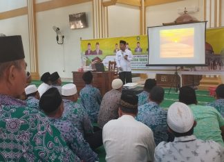 241 Jamaah Calon Haji Kabupaten Rokan Hulu Jalani Manasik Haji Tingkat Kecamatan