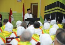 Keberangkatan JCH Provinsi Riau Dilepas Bupati Rohul