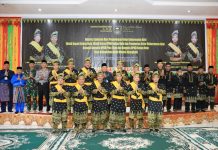LKA Ujung Batu Beri Gelar Kehormatan Adat, Wabup dan Anggota DPRD Rohul Kebagian