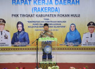 Buka Rankerda PKK, Berikut Harapan Bupati Rohul