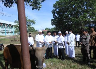 Kurban di Rohul Meningkat, Bupati Sukiman Bangga